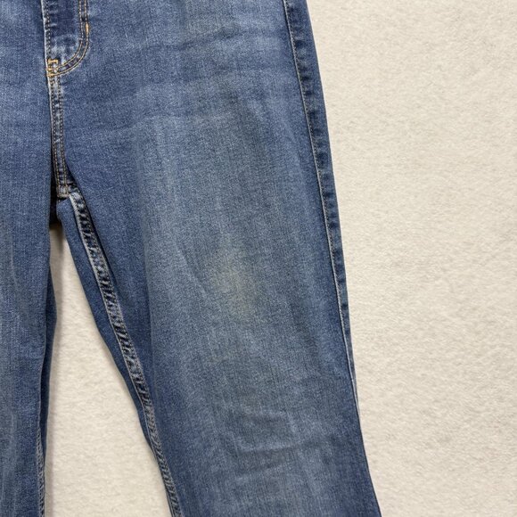 Abercrombie & Fitch Jeans Womens 30 Blue Ultra High Rise Flare Denim Stretch - Picture 2 of 13